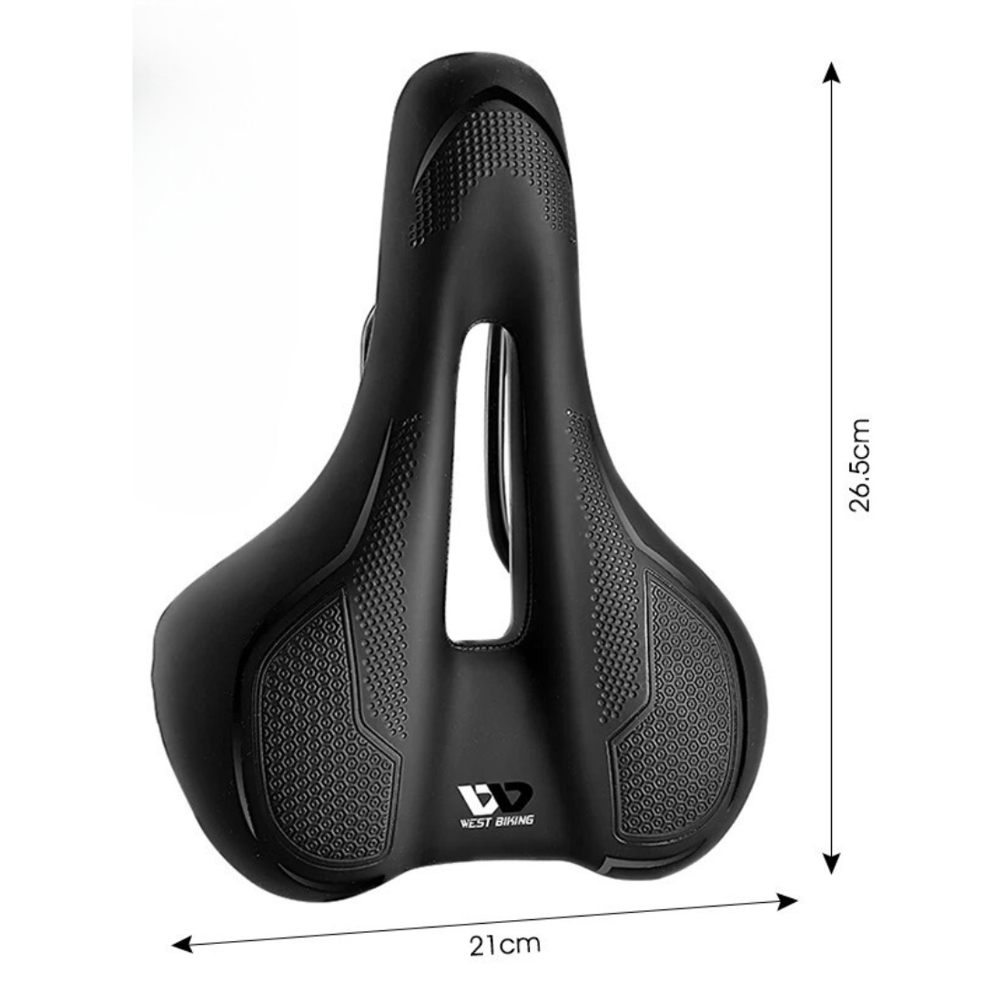 Komfyride AirCush – Stoßdämpfender, rutschfester Fahrradsattel