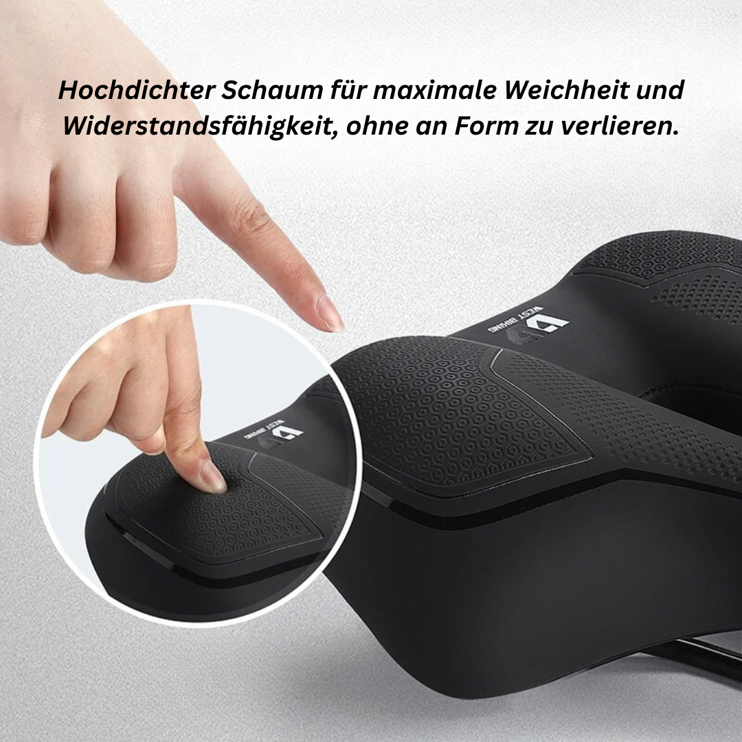 Komfyride AirCush – Stoßdämpfender, rutschfester Fahrradsattel
