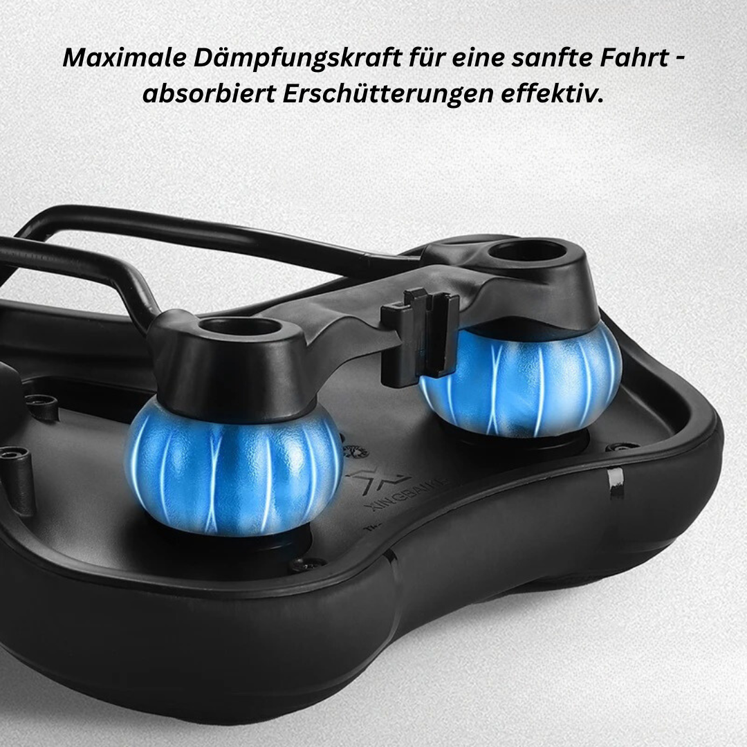 Komfyride AirCush – Stoßdämpfender, rutschfester Fahrradsattel