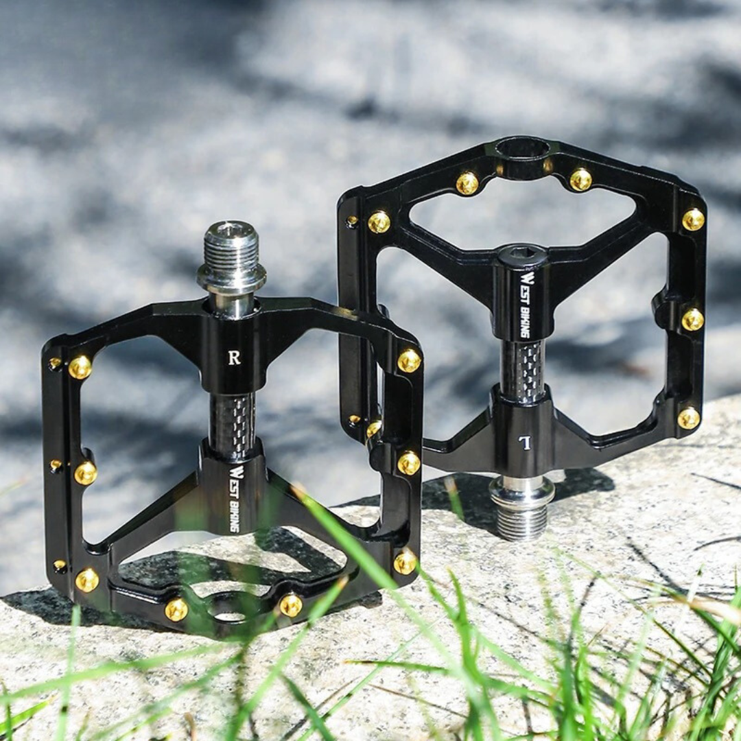 Komfyride MaxTrail – Breite MTB Fahrradpedale mit 3-fach-Lager