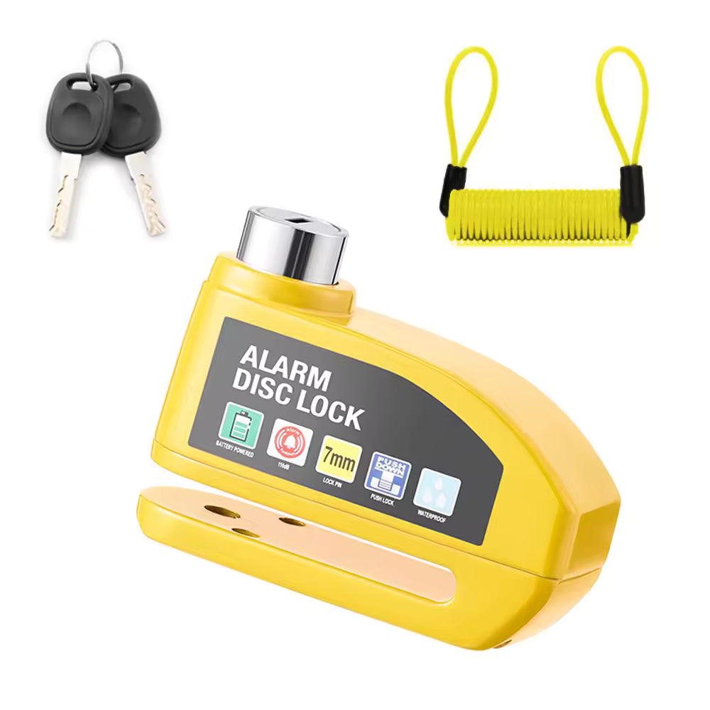 Komfyride Alarm Disc Lock â 120 dB Anti-Diebstahl Alarmschloss