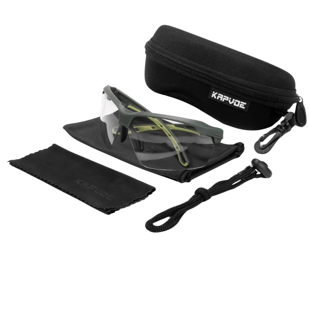Komfyride UVShift – Photochrome Fahrradbrille mit UV400-Schutz