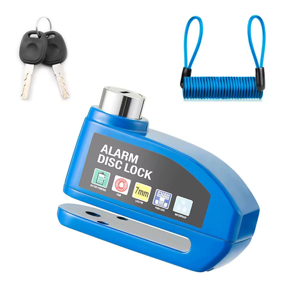 Komfyride Alarm Disc Lock – 120 dB Anti-Diebstahl Alarmschloss